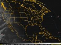 GOES-14 8 km Visible