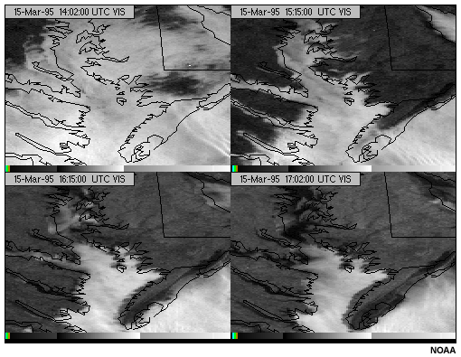 This image shows fog viewed with the GOES-8 visible channel